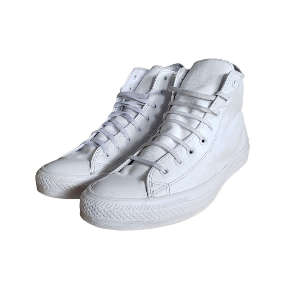Converse Men's Chuck Taylor All Star LUXE LEATHER Hi Top Sneaker Men's Size 12